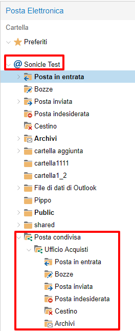 Personal folders before login