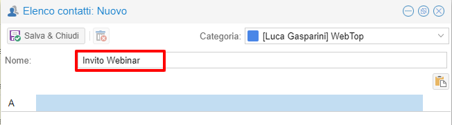 Import recipients from a contact list
