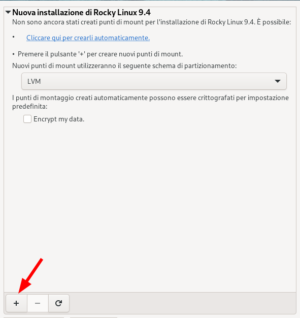 Open manual partitioning